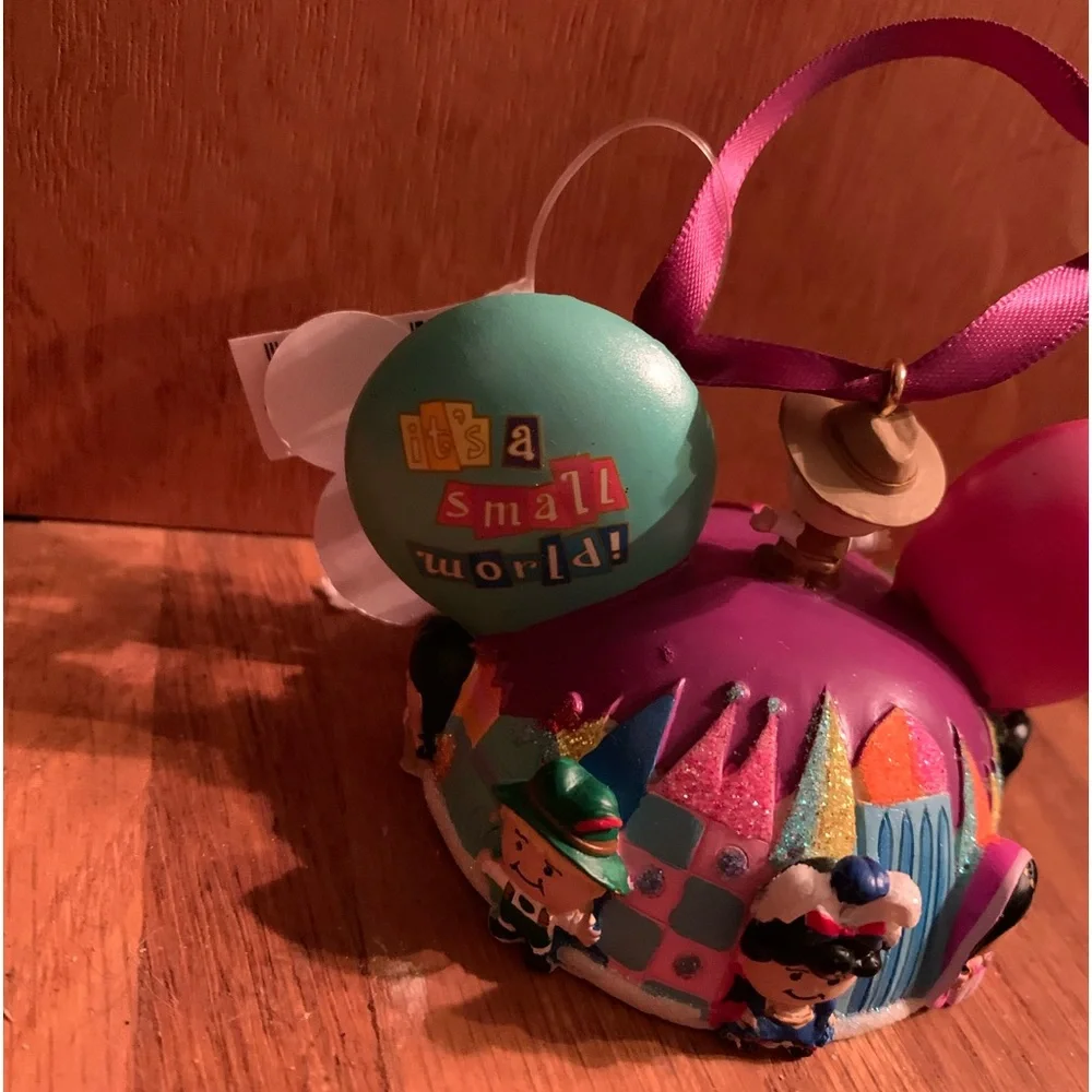 Disney Parks It’s a Small World Ears Hat Ornament - Picture 5 of 8